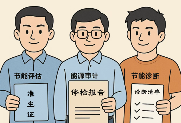 节能评估、能源审计、节能诊断：给企业看病的“三兄弟”，你分得清吗？